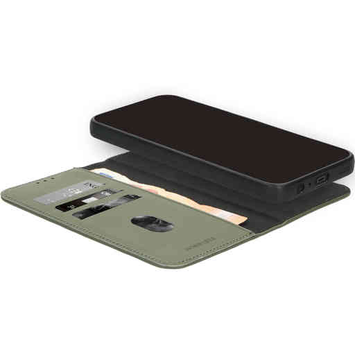 Mobiparts Leather 2 in 1 Wallet Case Samsung Galaxy A15 Green