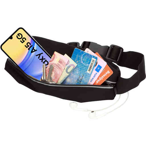 Mobiparts Comfort Fit Sport Belt Samsung Galaxy A15 Black