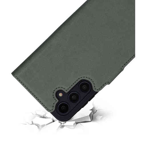 Mobiparts Classic Wallet Case Samsung Galaxy A55 5G (2024) Stone Green