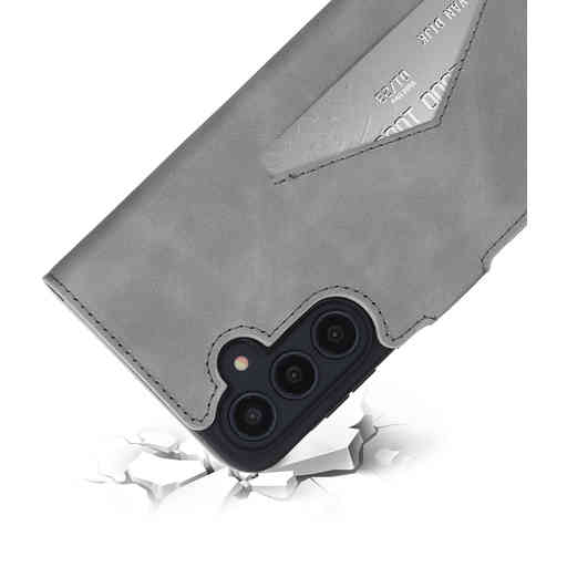 Mobiparts Classic Wallet Case Samsung Galaxy A35 5G (2024) Granite Grey