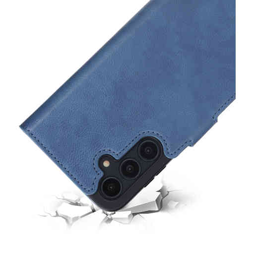 Mobiparts Classic Wallet Case Samsung Galaxy A35 5G (2024) Steel Blue