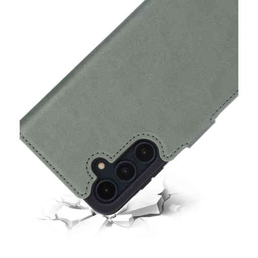 Mobiparts Classic Wallet Case Samsung Galaxy A35 5G (2024) Stone Green