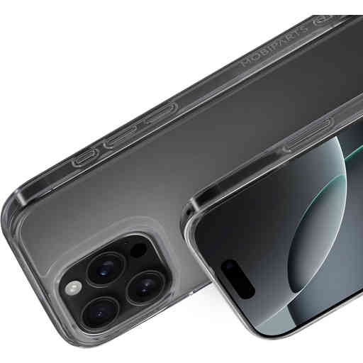 Mobiparts Classic Hardcover Apple iPhone 16 Pro Clear