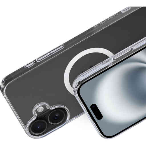 Mobiparts Hardcover Apple iPhone 16 Plus Clear (Magsafe Compatible)