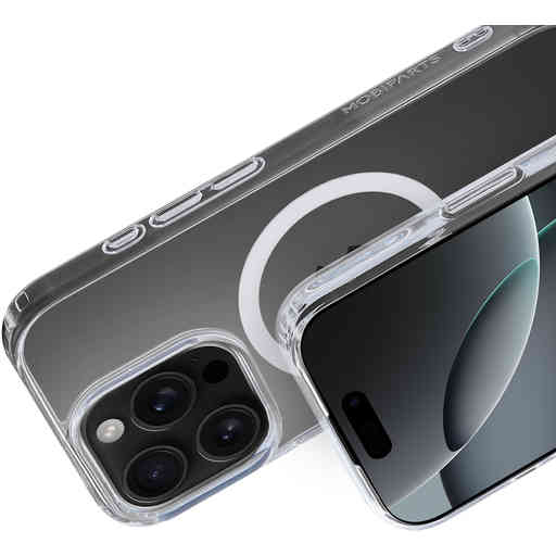 Mobiparts Hardcover Apple iPhone 16 Pro Clear (Magsafe Compatible)