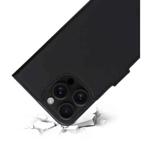 Mobiparts Classic Wallet Case Apple iPhone 16 Pro Max Black (MagSafe Compatible)