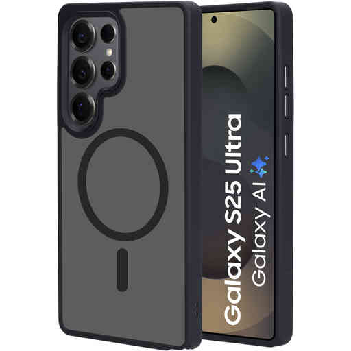 Mobiparts Hardcover Samsung Galaxy S25 Ultra Satin Black (Magsafe Compatible)