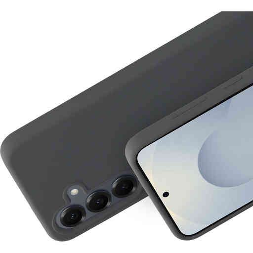 Mobiparts Silicone Cover Samsung Galaxy S25 Urban Grey