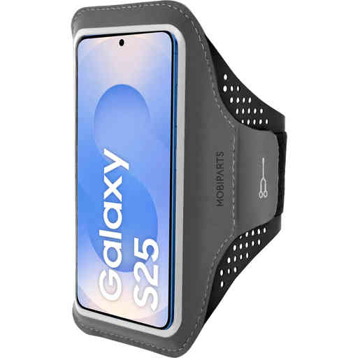 Mobiparts Comfort Fit Sport Armband Samsung Galaxy S25 Black