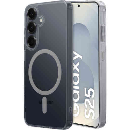 Mobiparts Hardcover Samsung Galaxy S25 Clear (Magsafe Compatible)