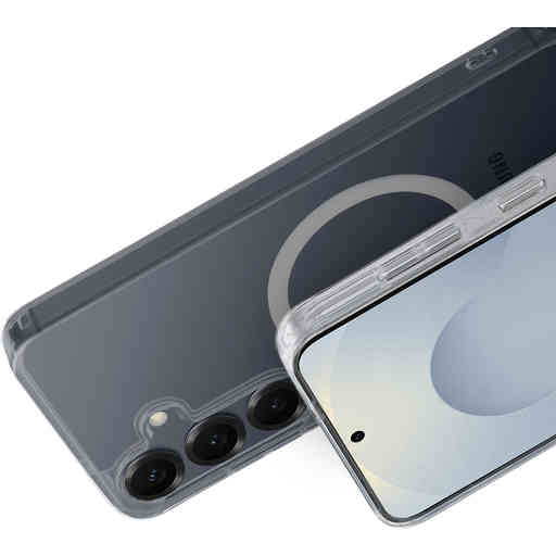 Mobiparts Hardcover Samsung Galaxy S25 Clear (Magsafe Compatible)