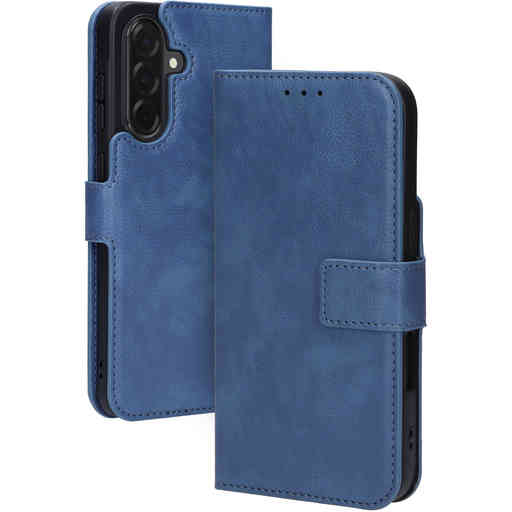 Mobiparts Classic Wallet Case Samsung Galaxy A36 Steel Blue
