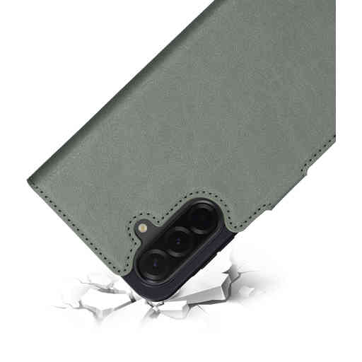 Mobiparts Classic Wallet Case Samsung Galaxy A36 Stone Green