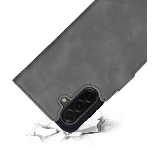 Mobiparts Classic Wallet Case Samsung Galaxy A36 Granite Grey