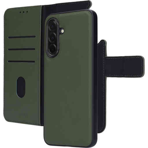 Mobiparts Leather 2 in 1 Wallet Case Samsung Galaxy A36 Green
