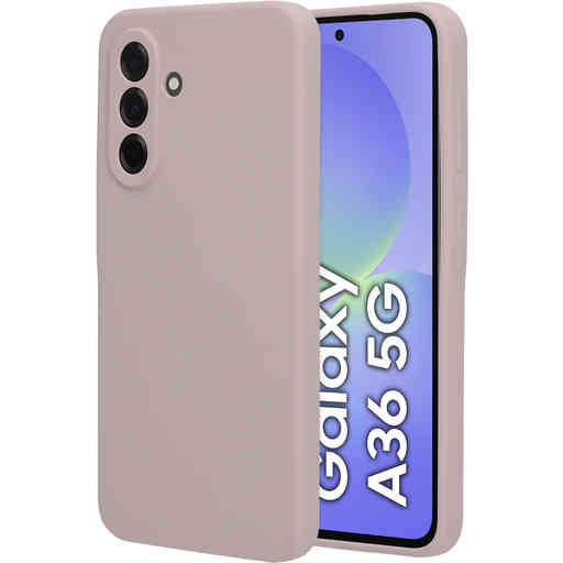 Mobiparts Silicone Cover Samsung Galaxy A36 Soft Salmon