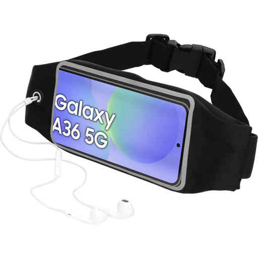 Mobiparts Comfort Fit Sport Belt Samsung Galaxy A36 Black