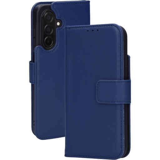 Mobiparts Leather Wallet Case Samsung Galaxy A26 Blue