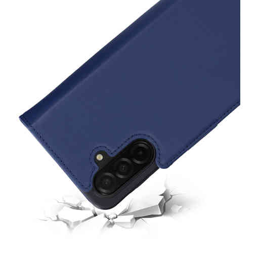 Mobiparts Leather Wallet Case Samsung Galaxy A26 Blue