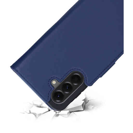 Mobiparts Leather Wallet Case Samsung Galaxy A56 Blue