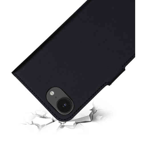 Mobiparts Classic Wallet Case Apple iPhone 16e Black (Magsafe Compatible)