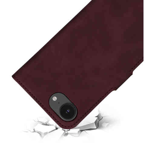 Mobiparts Classic Wallet Case Apple iPhone 16e Velvet Red (MagSafe Compatible)