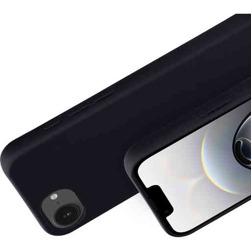 Mobiparts Silicone Cover Apple iPhone 16e Black