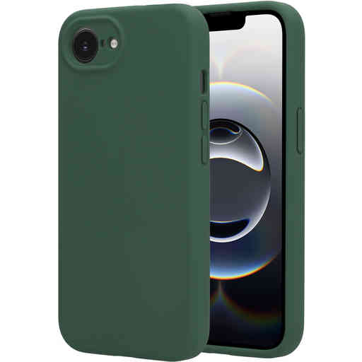 Mobiparts Silicone Cover Apple iPhone 16e Forest Green