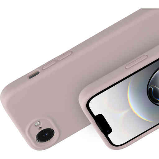 Mobiparts Silicone Cover Apple iPhone 16e Soft Salmon