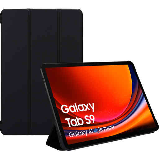 Mobiparts Tablet Stand Case Samsung Galaxy Tab S9/S9 FE/S10 FE Black (Bulk)