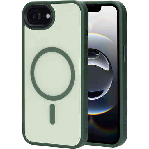 Mobiparts Hardcover Apple iPhone 16e Satin Green(Magsafe Compatible)