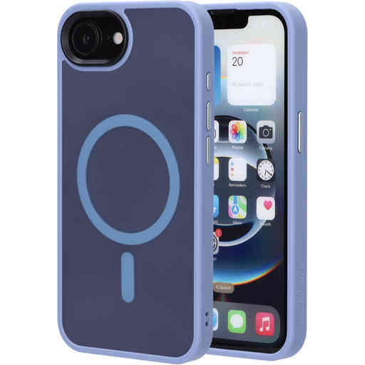 Mobiparts Hardcover Apple iPhone 16e Satin Light Blue(Magsafe Compatible)