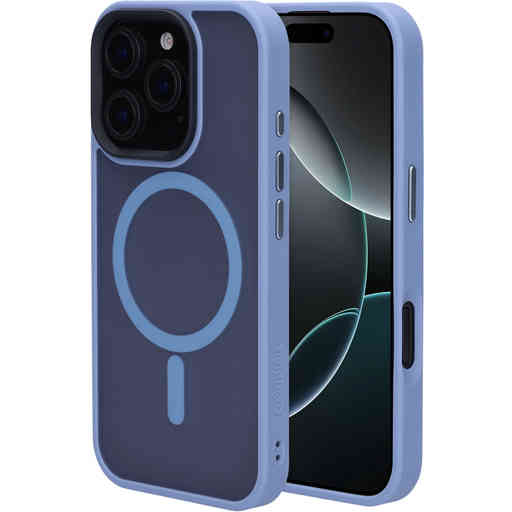 Mobiparts Hardcover Apple iPhone 16 Pro Satin Light Blue(Magsafe Compatible)