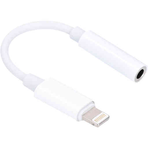 Mobiparts Apple Lightning to 3.5 mm Jack Adapter White (bulk)