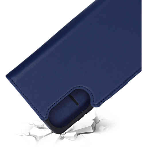 Mobiparts Leather Wallet Case Samsung Galaxy S25 Edge Blue
