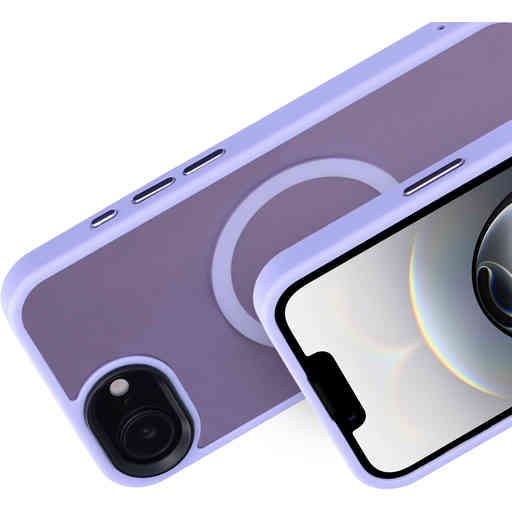Mobiparts Hardcover Apple iPhone 16e Satin Lila (Magsafe Compatible)