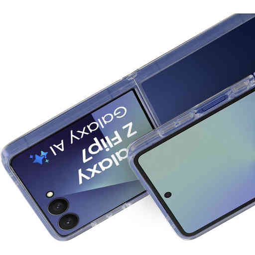 Mobiparts Hardcover Samsung Galaxy Z Flip 7 Clear (Magsafe Compatible)