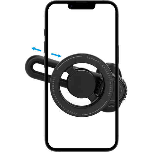 Mobiparts MagSafe Holder with adjustable Air Vent Mount Black