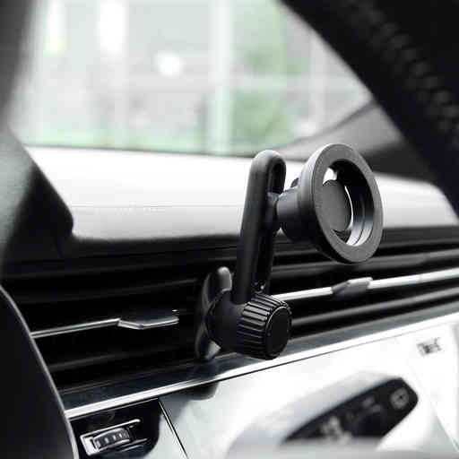Mobiparts MagSafe Holder with adjustable Air Vent Mount Black
