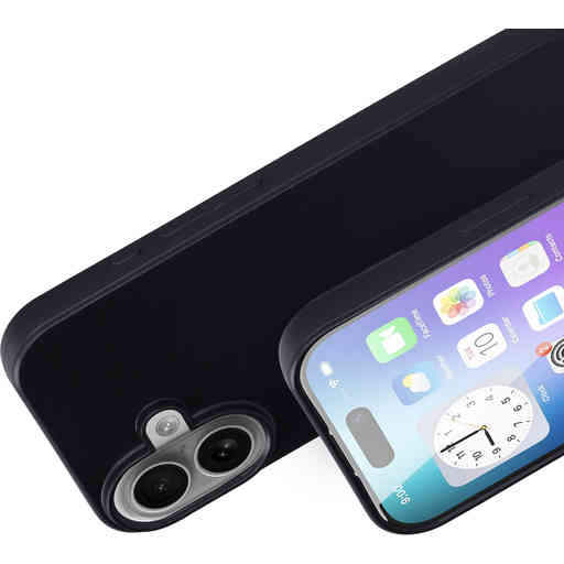 Mobiparts Classic TPU Case Apple iPhone 17 Matt Black