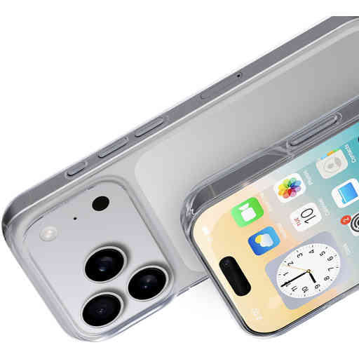 Mobiparts Classic TPU Case Apple iPhone 17 Pro Transparent