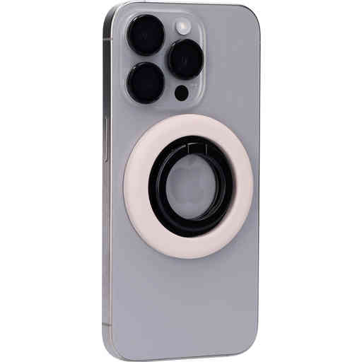 Mobiparts MagSafe Ring with Standfunction Matt Beige