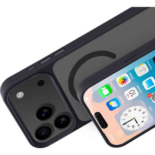 Mobiparts Hardcover Apple iPhone 17 Pro Max Satin Black (Magsafe Compatible)