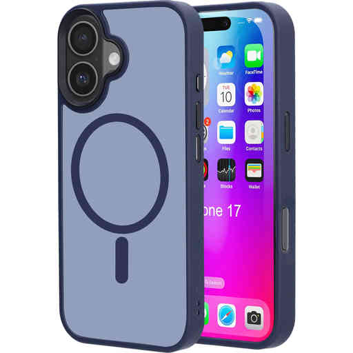 Mobiparts Hardcover Apple iPhone 17 Satin Blue (Magsafe Compatible)