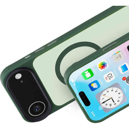 Mobiparts Hardcover Apple iPhone Air Satin Green (Magsafe Compatible)