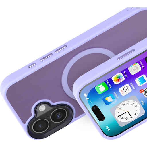 Mobiparts Hardcover Apple iPhone 17 Satin Lila (Magsafe Compatible)