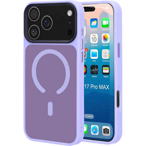 Mobiparts Hardcover Apple iPhone 17 Pro Max Satin Lila (Magsafe Compatible)
