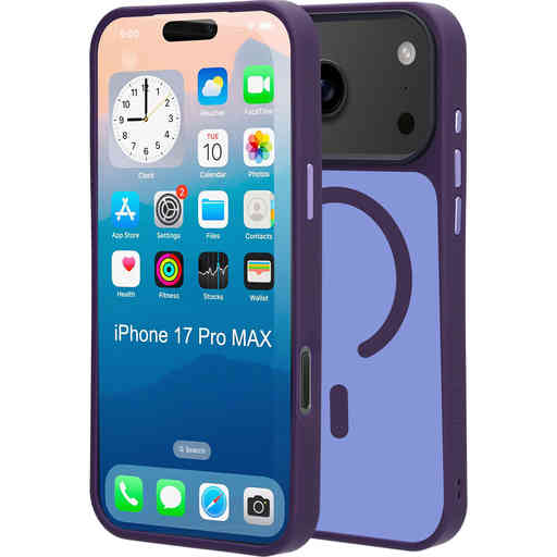 Mobiparts Hardcover Apple iPhone 17 Pro Max Satin Purple (Magsafe Compatible)