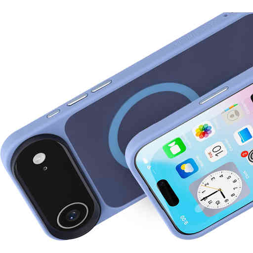 Mobiparts Hardcover Apple iPhone Air Satin Light Blue(Magsafe Compatible)