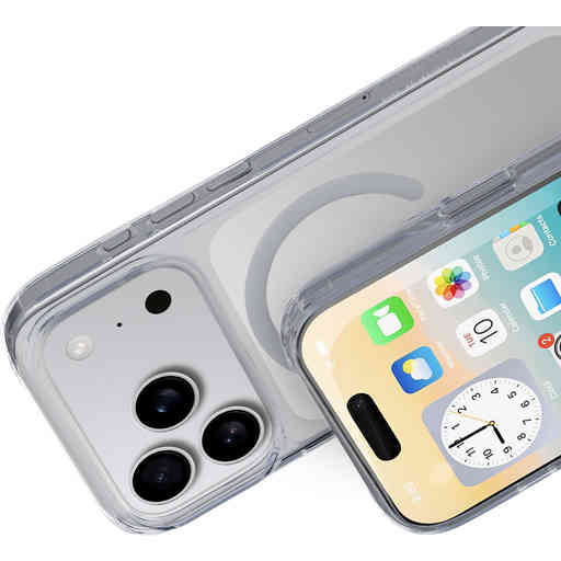 Mobiparts Hardcover Apple iPhone 17 Pro Clear (Magsafe Compatible)